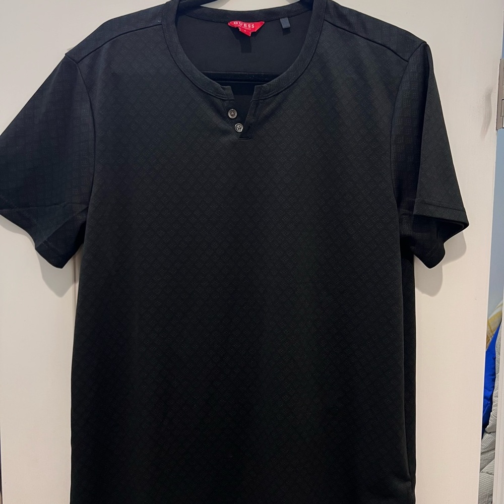Guess Black Short Sleeve Guess Shirt